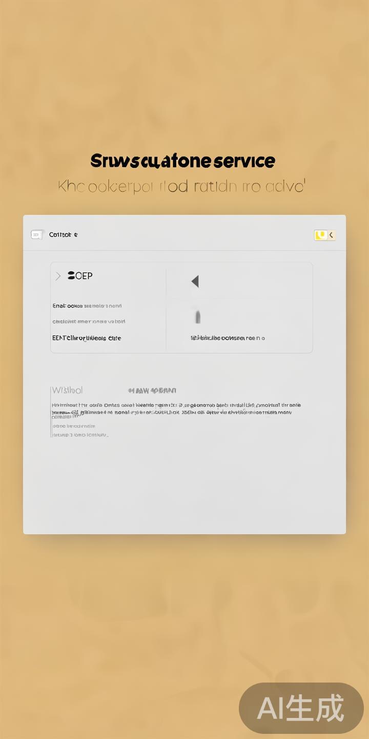 简洁明了的界面设计，使用户能够快速找到联系客服入口