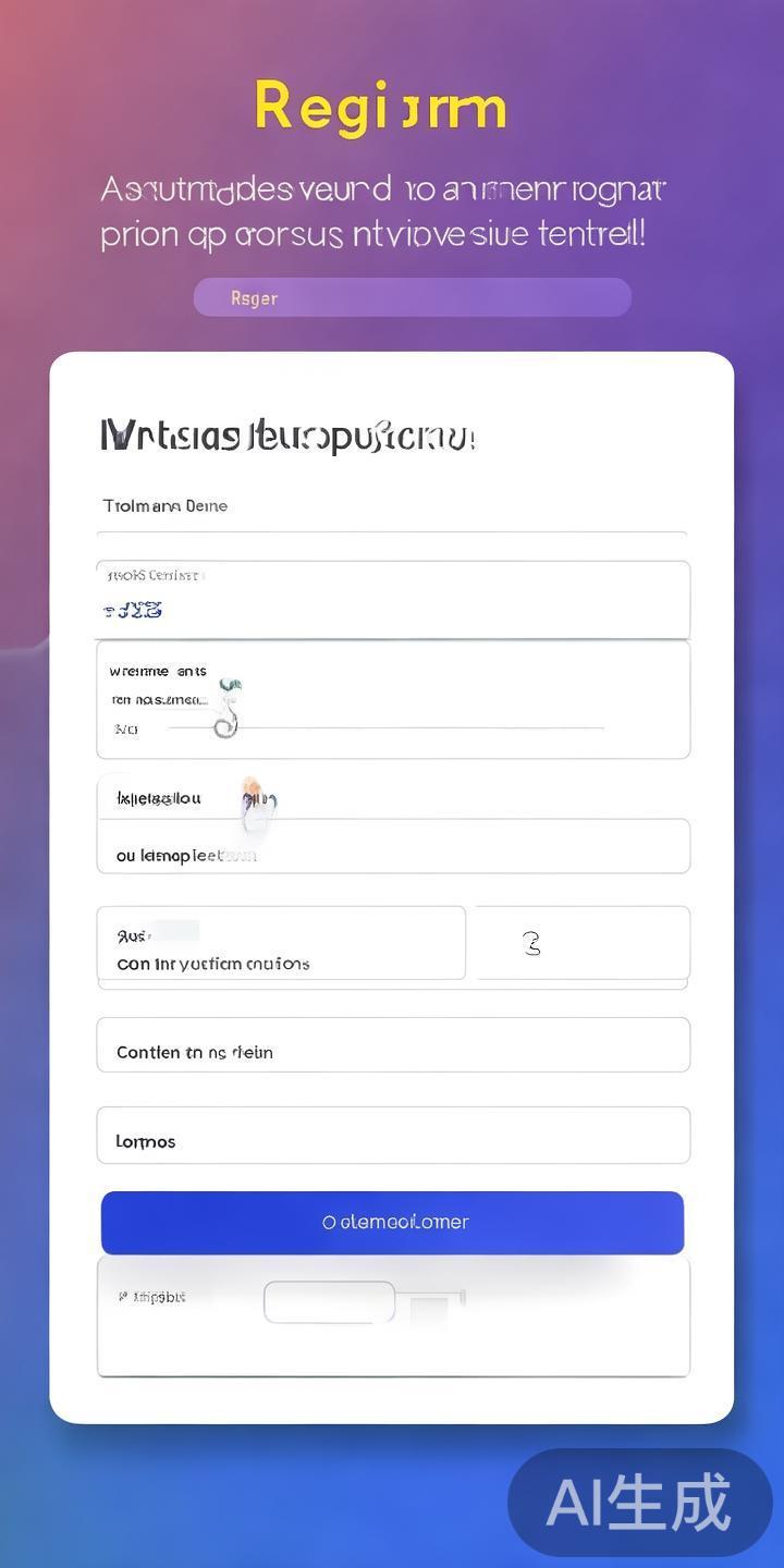 AG真人线上注册完整流程详解与新用户注册高效技巧全攻略 二、填写注册基本信息
点击注册按钮后,系统会弹出